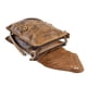 thumbnail image 3 of Bolso Bandolera de cuero natural, estilo vintage. Café. Franz Mossi, 3 of 3