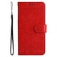 thumbnail image 2 of Funda tipo cartera FOXDOCK para Honor X6C 4G , diseño girasol en relieve, cuero PU, cierre magnético, soporte y tarjetero, 2 of 5