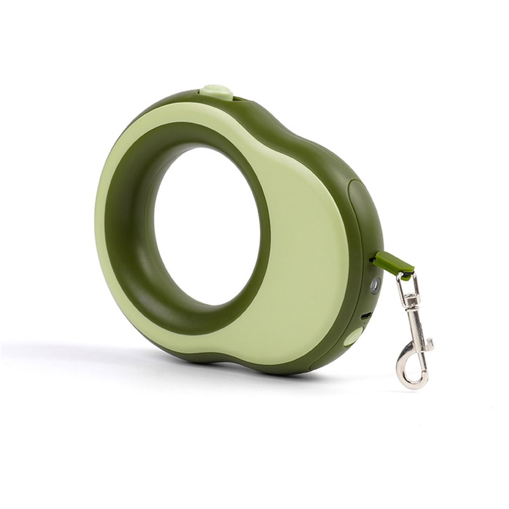 Xusx111 - Correa Para Perros Telescópica, Correa Para Perros Extensible De 11,5 Pies, Adecuada Para Perros Que Pesan 0-55 Libras, Cerradura De Una Mano, Luz Fuerte Libre De Enredos De 360 °, Perfecta