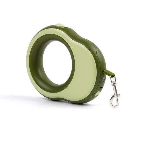 Xusx111 - Correa Para Perros Telescópica, Correa Para Perros Extensible De 11,5 Pies, Adecuada Para Perros Que Pesan 0-55 Libras, Cerradura De Una Mano, Luz Fuerte Libre De Enredos De 360 °, Perfecta