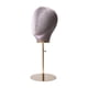 thumbnail image 5 of Soporte Para Exhibición De Peluca, Modelo De Cabeza De Maniquí Para Peinado, Secado, Uso Personal, Terciopelo Gris Para El Hogar, 5 of 5