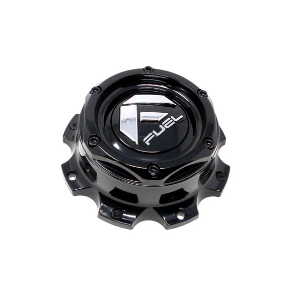 Tapa central FUEL OFF-ROAD 8x180 negro brillante de montaje con pernos