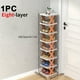 thumbnail image 1 of 1pc Stackable Shoe Rack for Small Spaces - Easy to Assemble and Organize Your Footwear, 1 of 3