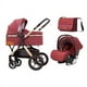 thumbnail image 1 of Coche Cuna Con Silla Nido Y Accesorios Rojo, 1 of 7