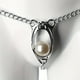 thumbnail image 2 of 1 set, Flirtatious Pearl Metal Chastity Belt for Women - Enhance Intimacy and Pleasure, 2 of 4