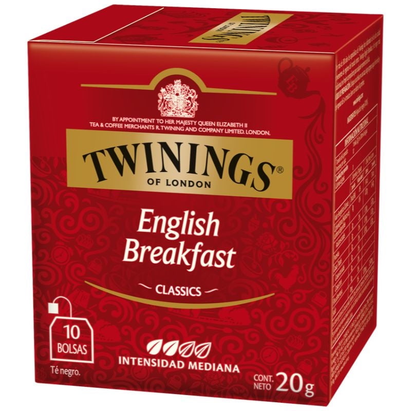 Té English Breakfast Tea Caja 10 Un Twinings