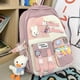thumbnail image 3 of Be Trendy and Stylish with this Kawaii Colorblock Student Schoolbag!, 3 of 5