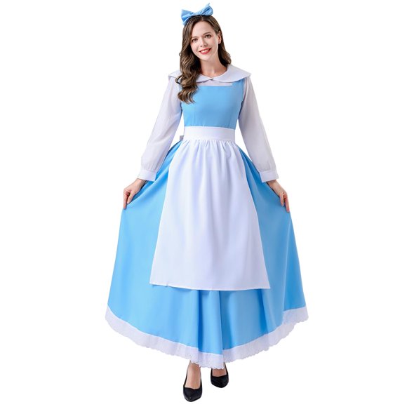 Vestido de disfraz LILLIWEEN Beauty Belle Beast Dan Stevens