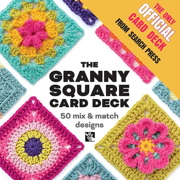 Baraja de cartas The Granny Square: 50 diseños para mezclar y combinar