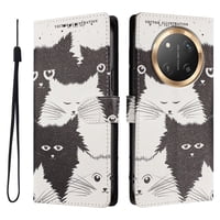 Foxdock Funda Tipo Cartera Para Honor Magic 7 Lite Con Soporte Y Correa – Diseño De Patrones Lindos