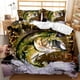 thumbnail image 1 of Big Pike Fishing Hunting Bedding Set Duvet Cover Comforter Pillowcase Boys Girls Adults Bedroom Bed Sheets, 1 of 5