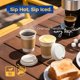 thumbnail image 4 of Tazas de café Fit Meal Prep paquete de 50 unidades 237 ml con tapas, 4 of 7