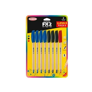 Boligrafo Artel Fx 0.7Mm Pague 6 Lleve 8U