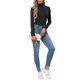 thumbnail image 2 of INSPIRE CHIC Camiseta de Mujer de Cuello Alto de Manga Larga, Viscosa Suave, Ajuste Ceñido, Básica, Elástica, para Superponer, Talla Extra Grande, Negra, 2 of 6