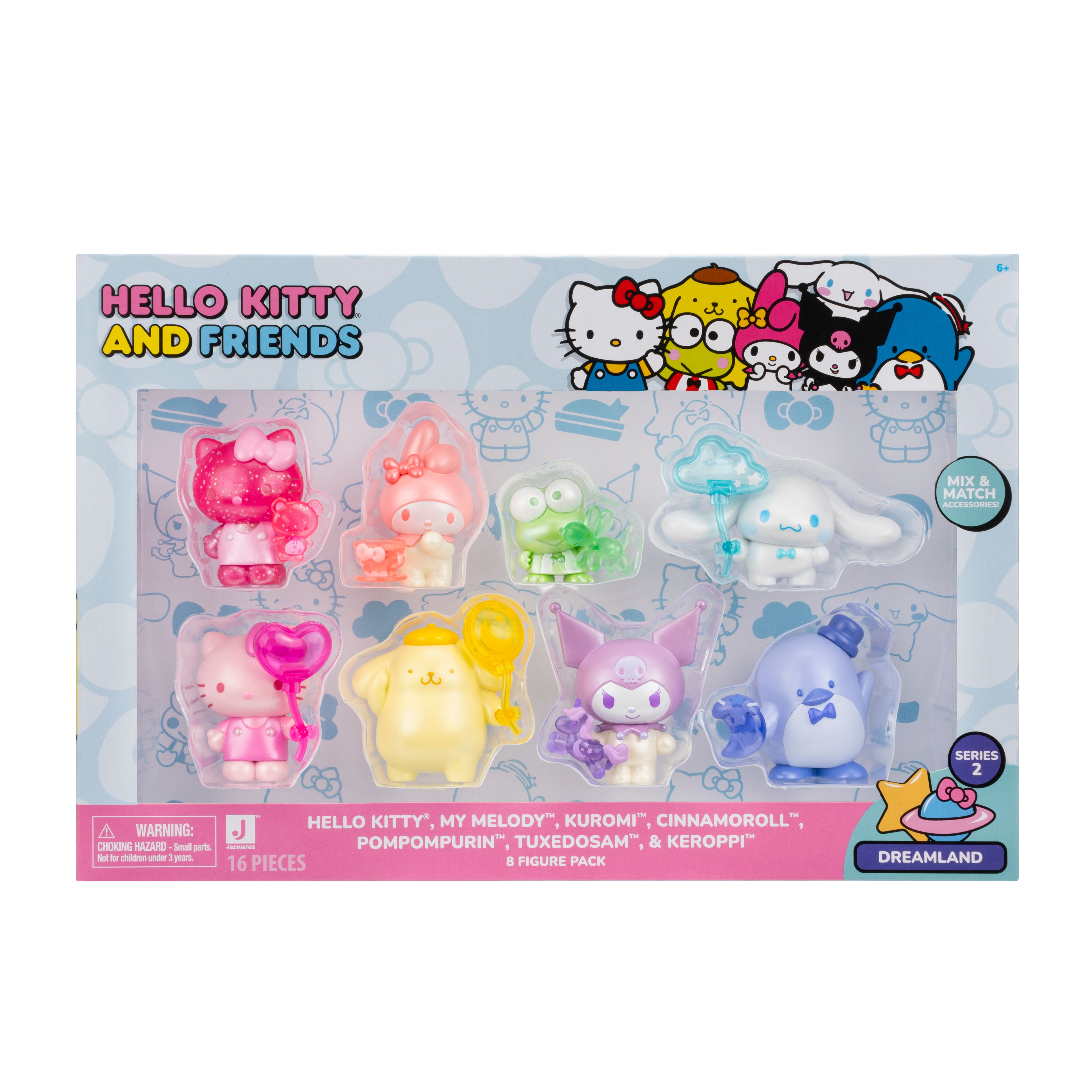 Pack 8 Figuras Hello Kitty