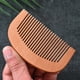 thumbnail image 3 of 1Pc Natural Peach Wood Comb Close Teeth Anti-static Head Massage Beard Hair Care Tool Beauty Accessories Barber Women's Hairdres, 3 of 3