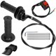 thumbnail image 1 of HIAORS 78 Mini Bike Throttle Cable Assembly Kit Compatible, 1 of 3