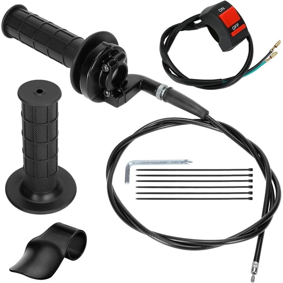 HIAORS 78 Mini Bike Throttle Cable Assembly Kit Compatible