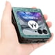 thumbnail image 4 of Funda Cartera Lunares Motorola Razr 60 con Tarjetero, Correa y Soporte Verde, 4 of 5