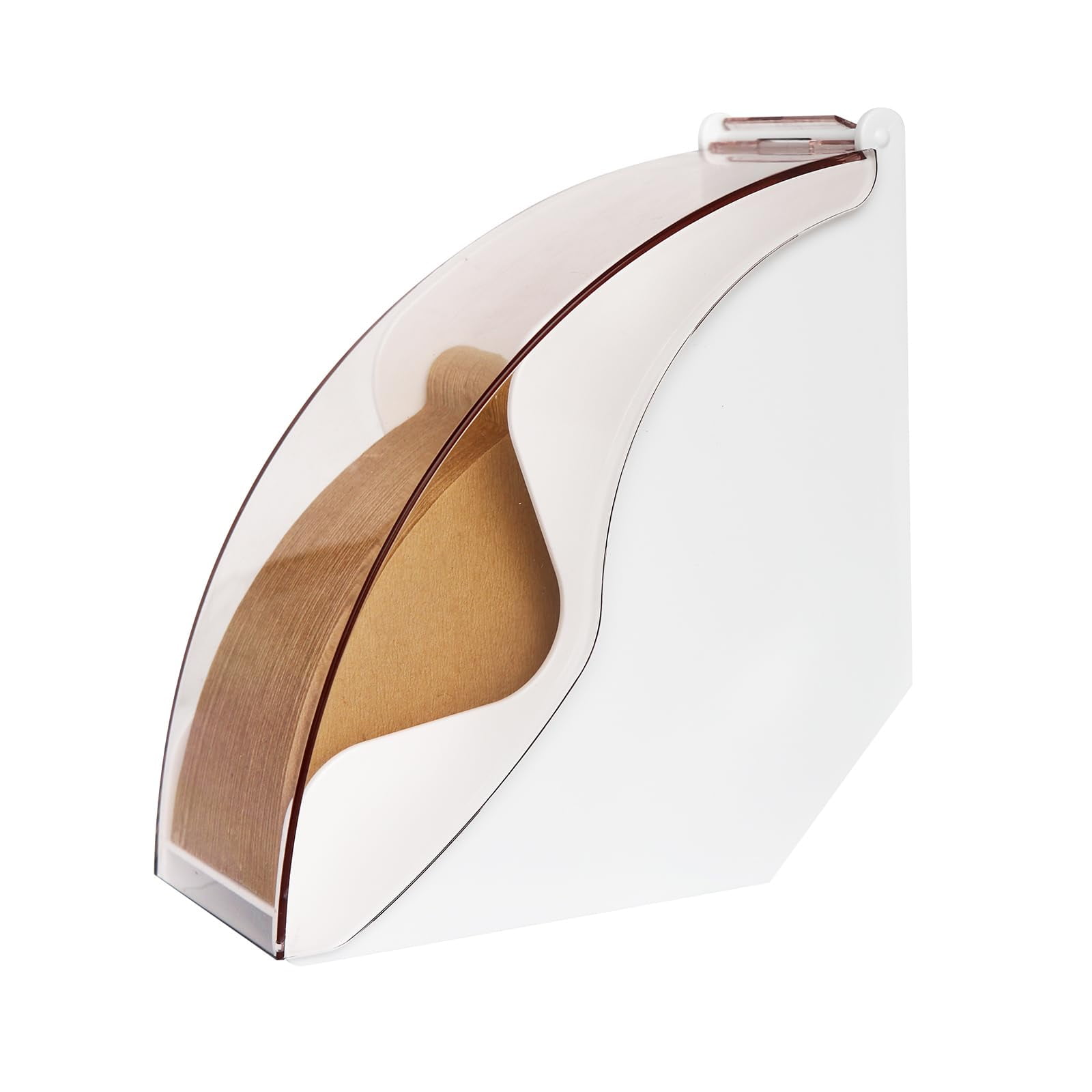 Soporte De Filtro De Café Padele Para 100 Filtros (blanco)