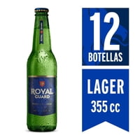 Cerveza Premium Lager 5° Pack 12 Botella 355 Ml Royal Guard
