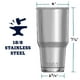 thumbnail image 2 of Vaso YETI Rambler de acero inoxidable con aislamiento al vacío de 900 ml, 2 of 3