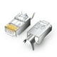 thumbnail image 1 of Conector Rj-45 Blindado 10un (bag) Cat6a 1000mbps Nw1, 1 of 1