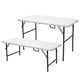 thumbnail image 2 of Mesa de camping plegable Stansport blanca 122x61x74 cm con asa de transporte, 2 of 9