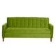 thumbnail image 1 of Futón Sofá Cama Genova Tela Velvet Pistacho, 1 of 4