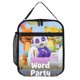 thumbnail image 1 of Fiesta de Palabras-theme Lunch Box Lunch Bag Insulated Reusable Lunch Tote Bag Cooler Tote Bag For Men Women gifts 20*11*27cm, 1 of 6