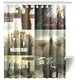 thumbnail image 1 of Cortina de ducha de Daryl Dixon de The Walking Dead, juego de cortinas de baño con ganchos, tamaño 60 x 72 pulgadas, 1 of 3