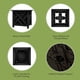 thumbnail image 3 of Macetero exterior 2 piezas Pure Garden 39 x 39 x 42 cm negro, 3 of 7