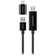 thumbnail image 3 of Cable de carga INSIGNIA de alta velocidad 20 Gbps USB 3.0 a USB Tipo A/C, 3 of 6