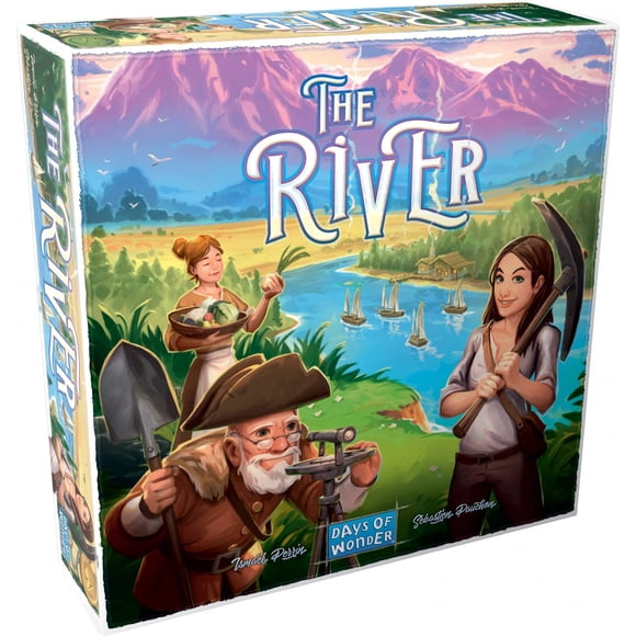 Juego de mesa The River de Days of Wonder, estrategia y diversión familiar