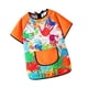 thumbnail image 4 of Kids Art Smock Pintura Delantal De La Pintura Del Delantero Del Delantero Para Dibujar A Casa Orange L, 4 of 5