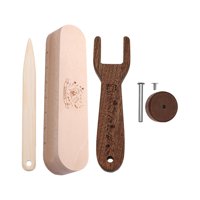 Bothyi - Rodillo De Costura De Madera Dura, Badajo De Sastre Para Empapelar, Decoración Del Hogar, Sastrería