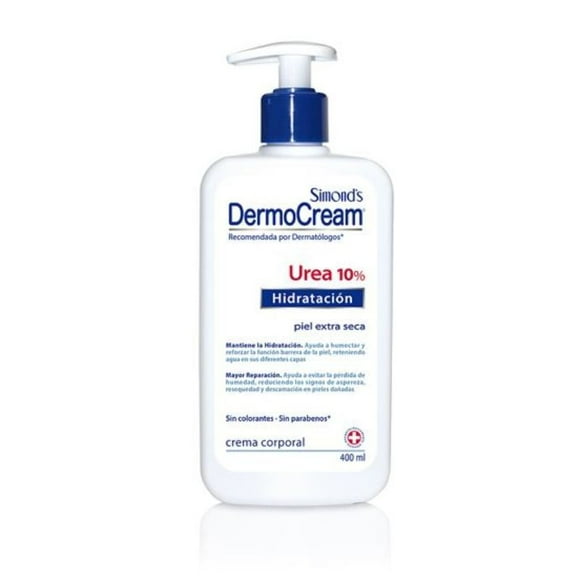 Crema Corporal Hidratación Urea 10%, 400 ml