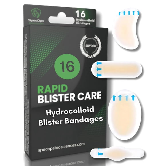 Blíster de hidrocoloide SpecOps Biosciences (paquete de 16)