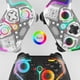 thumbnail image 4 of Controlador de Juego Inalámbrico para Switch/PC/Android/iOS/PS4/PS3 con Luces RGB, Vibración de Doble Motor, Función Turbo, Botones Programables, Triggers Ajustables, con soporte para teléfono, 4 of 7