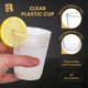 thumbnail image 5 of Vasos desechables de plástico para cócteles, 300 ml, 50 unidades, color dorado, 5 of 7