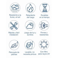 Perfil H Conector Enrejado Treillage Pvc Blanco Dvp