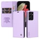 thumbnail image 1 of Funda Billetera de Cuero para Samsung Galaxy S21 Ultra con Tarjetero y Soporte - Tapa Magnética Morado, 1 of 6