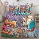 thumbnail image 3 of Bravest Woriors 3-Piece Bedding Set For Kids Boys Girls Adult Cartoon Warm Cute Fashion Holiday Present Gift Bed Sheets, 3 of 5
