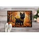 thumbnail image 2 of Felpudo Caroline's Treasures Cairn Terrier Negro 61 × 91 cm, 2 of 6