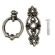 thumbnail image 1 of Retro China Un Agujero Tirar Cocina Muebles Gabinete Vintage Anillo Perilla Bronce, 1 of 3