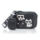 thumbnail image 1 of Bolsa de mano KARL LAGERFELD Maybelle Choupette Negra 20x15x8 cm, 1 of 5