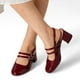 thumbnail image 3 of Zapato Taco Talón Descubierto Elegante Mujer Weide YL053, 3 of 9