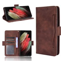 Funda Tipo Billetera Foxdock Para Samsung Galaxy S21 Ultra 5G – Tapa Flip Con Tarjetero