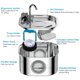 thumbnail image 5 of Fuente de Agua Casfuy 3,2 L Acero Inoxidable con Ventana, 5 of 7