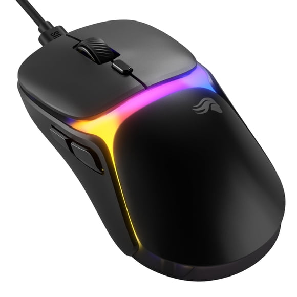Mouse Gamer Model O3 Con Cable Ultraligero De 54 G Con Rgb